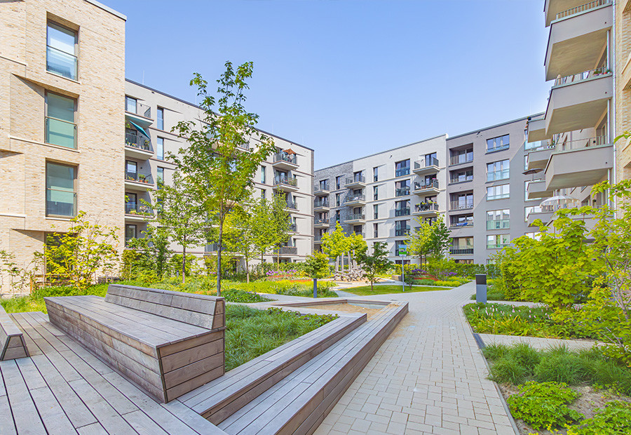 Außengelände Baakenhafen
