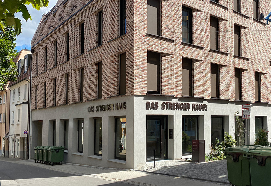 Strenger Haus Frontalansicht
