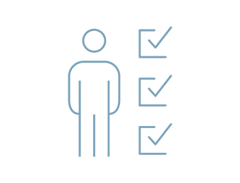 Online bewerben Icon Person