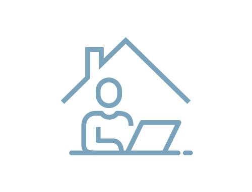 Home-Office-Möglichkeit Icon Homeoffice