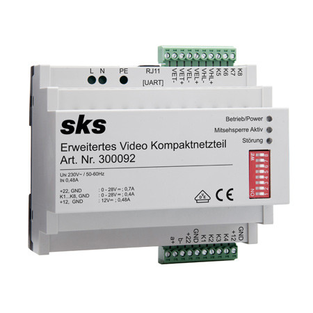 300092 300092 Erweitertes Video Kompaktnetzteil