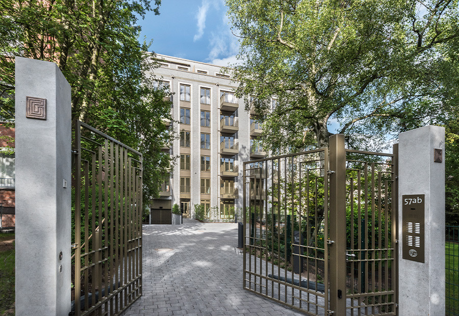 Eingangsanlage Gardenlofts