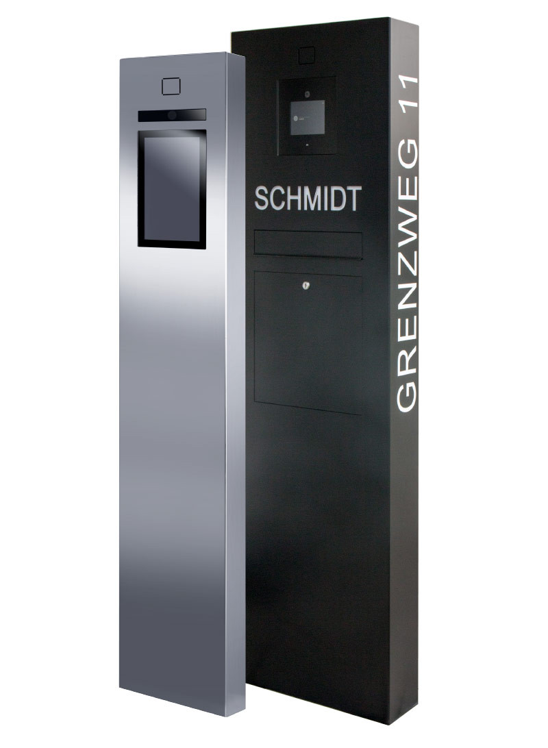 Übersicht SKS Stelen mit COMFORT Einbau