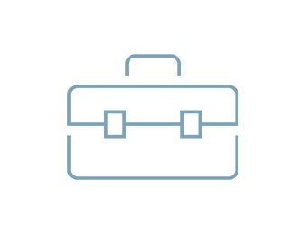 Für Fach- und Führungskräfte Icon Arbeitstasche