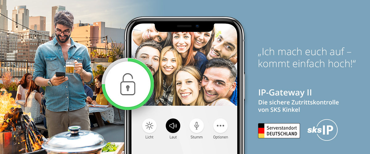 IP Gateway - Türöffnung mit dem Smartphone