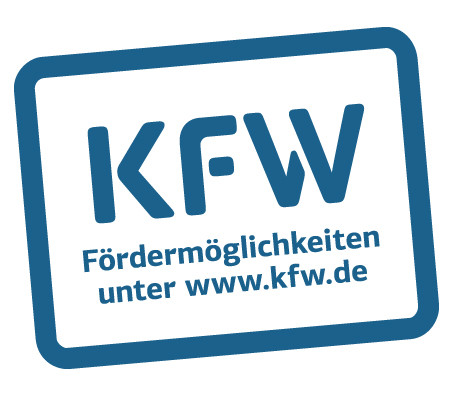 Button für die KFW-Förderfähigkeit von SKS Produkten