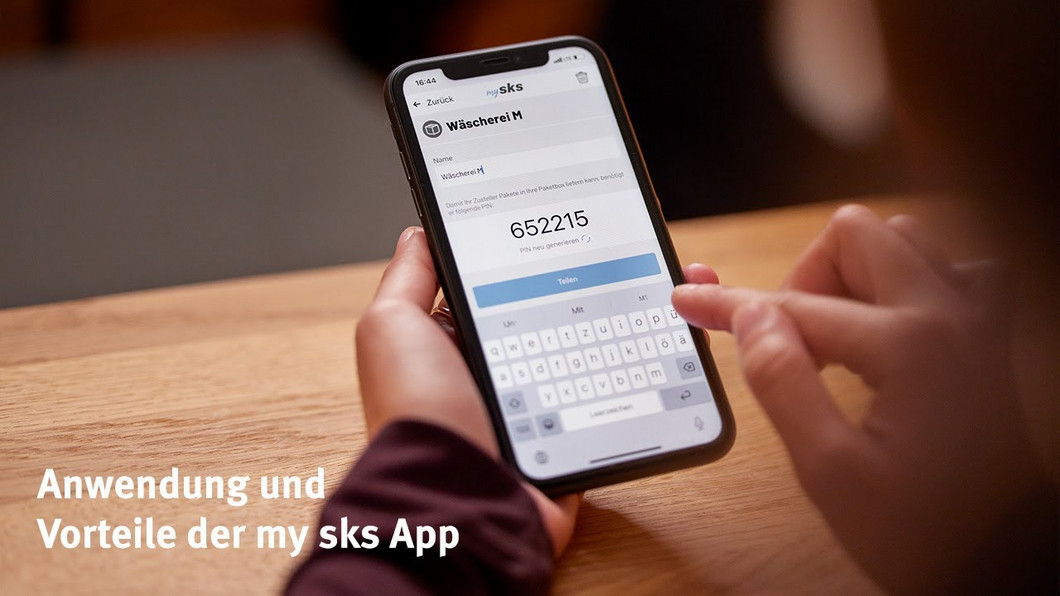 SKS COMFORTbox - Anwendung der my SKS App